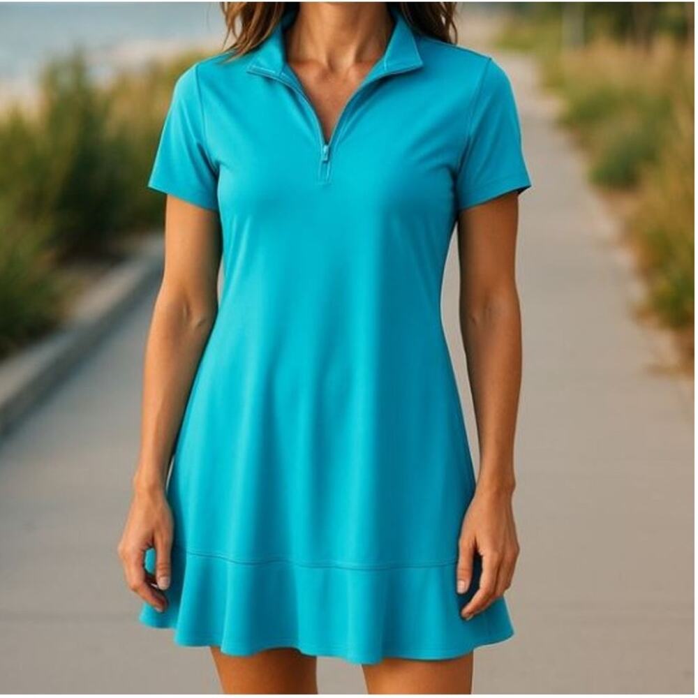 Tommy Bahama Blue Mini Dress